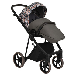 Детская коляска Roan Sol Flowers 2 в 1 RSF/5003 Forest Clearing/Black