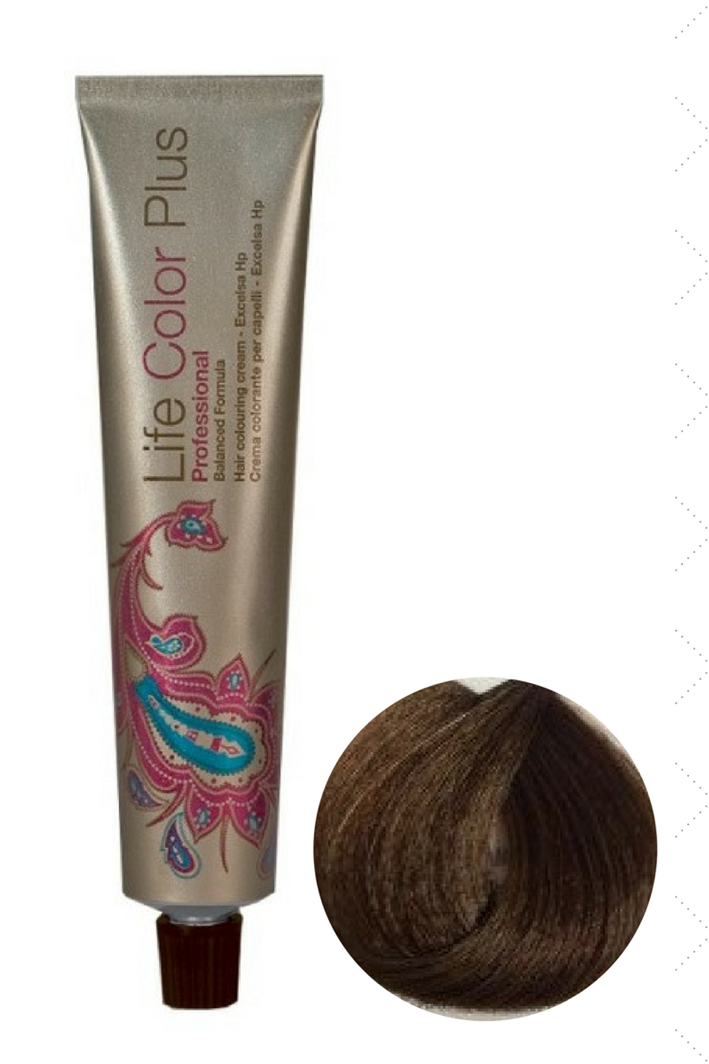6.15 NEW темный блондин пепельный Life Color Plus 100мл