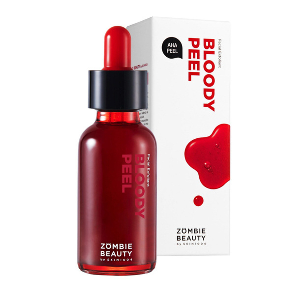 Пилинг-сыворотка кровавая с кислотами 30 мл SKIN1004 Zombie Beauty Bloody Peel