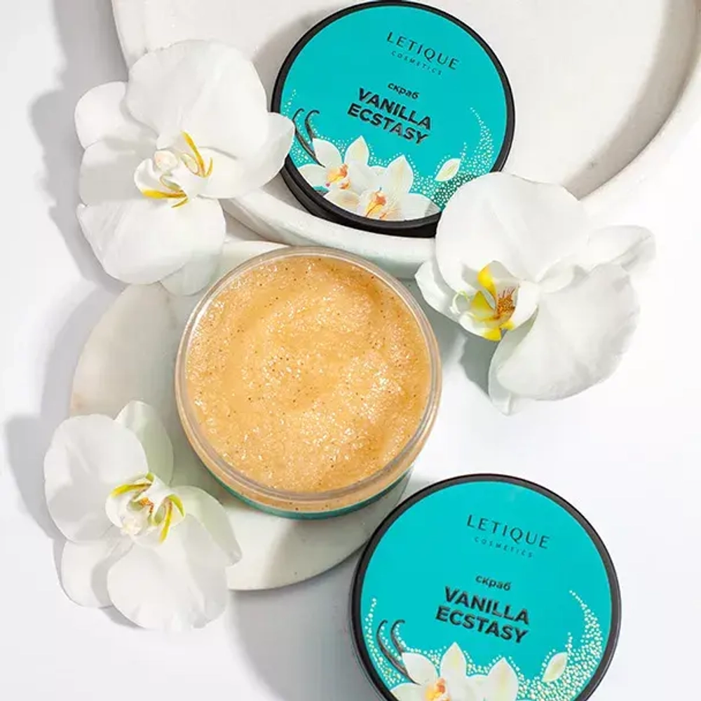 LETIQUE Скраб для тела Vanilla Ecstasy, 250г.