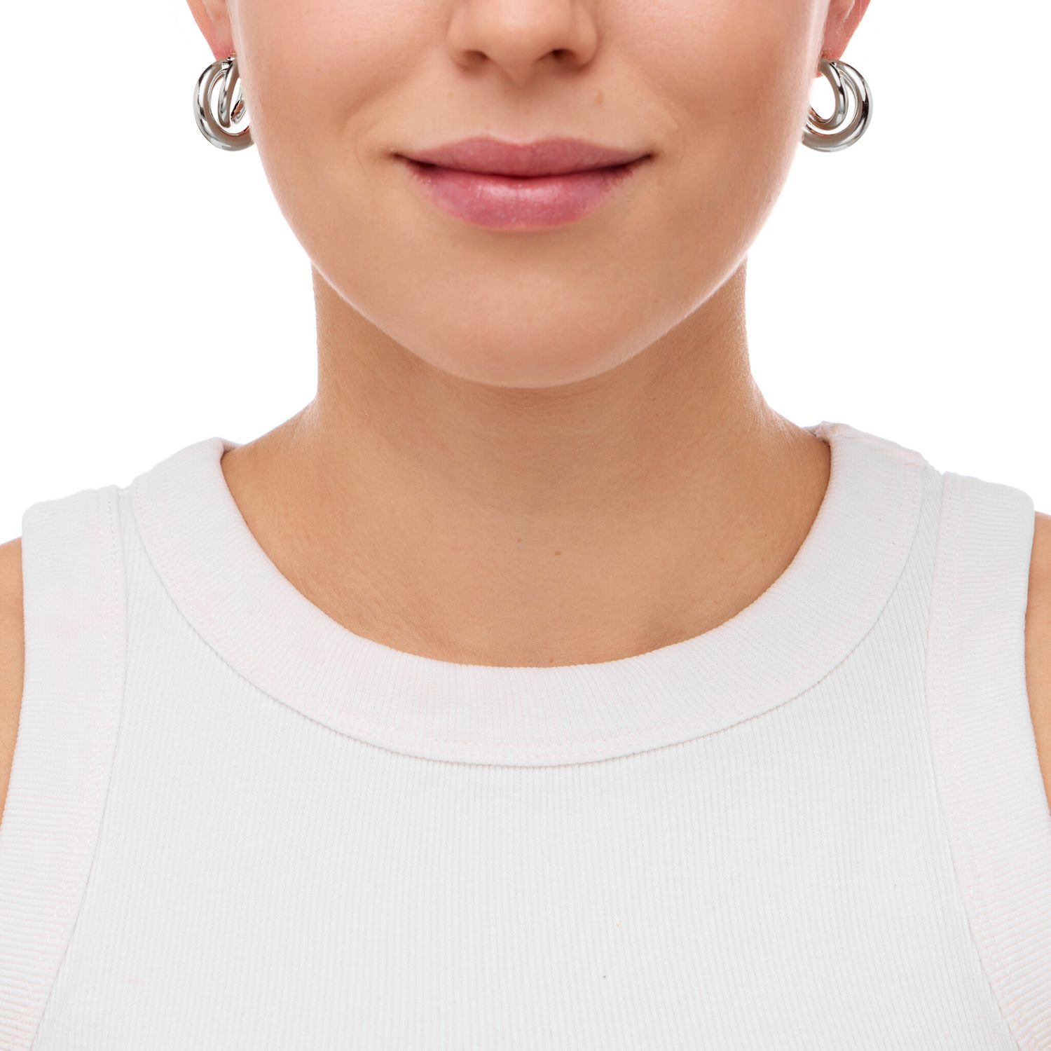 Серьги Criss-Cross Earrings – Silver