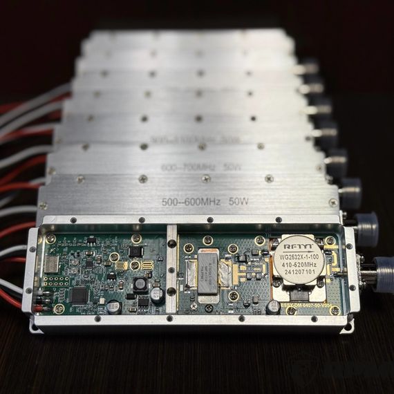 Генератор помех 100Вт для РЭБ и подавителей дронов