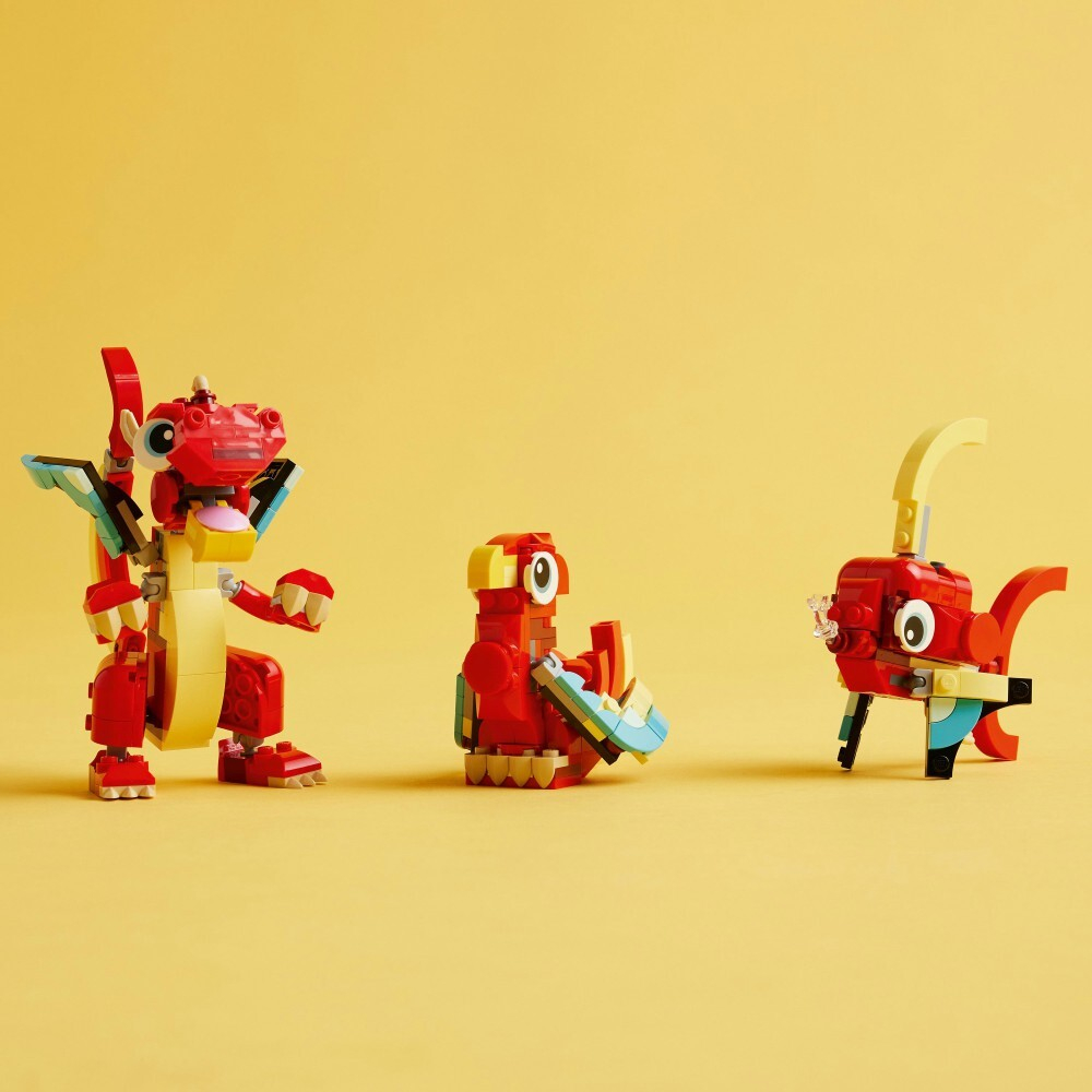 LEGO Creator — Красный дракон 3 в 1 31145 / артикул   31145  / GTIN 5702017584942