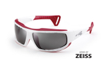 Спортивные очки LiP Typhoon / Gloss White - Red / Zeiss / PA Polarized / Methane Smoke Lens