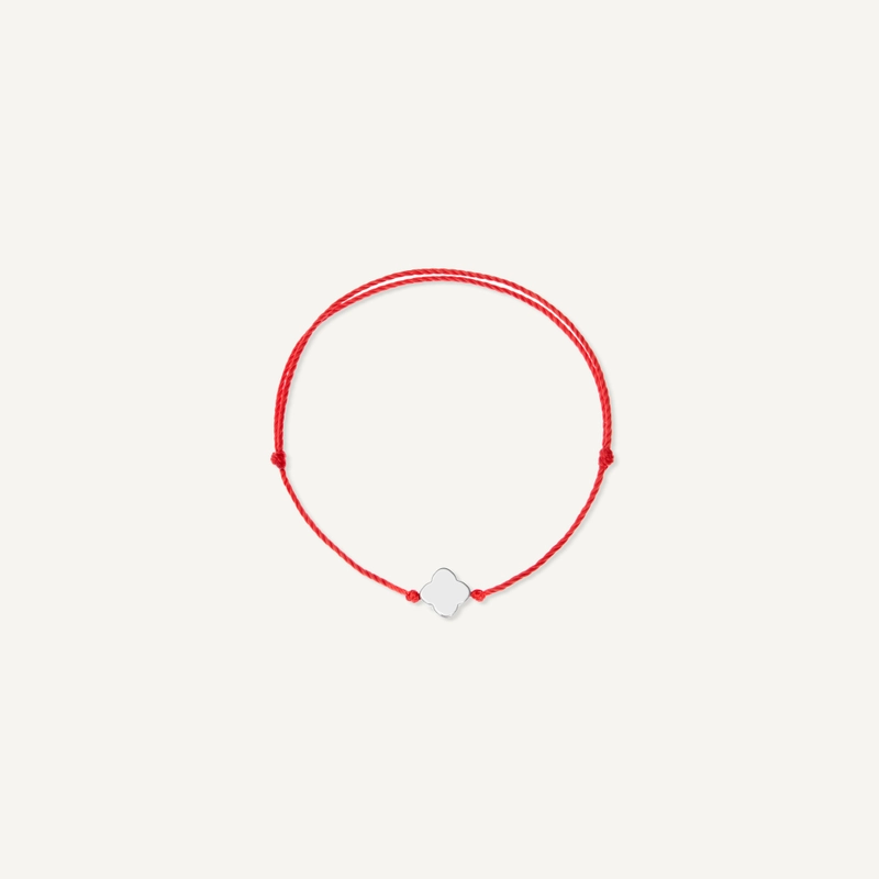 Браслет Сплетенный – Красный