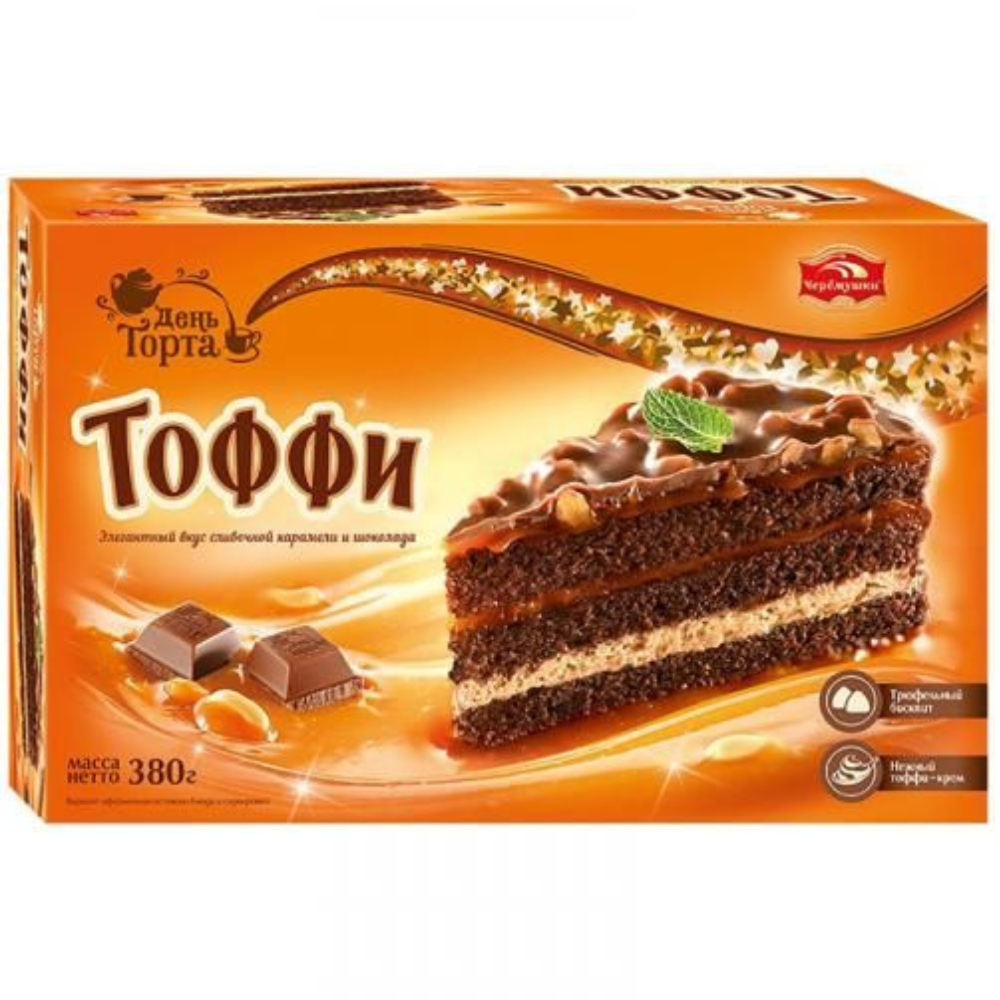 Торт День Торта Тоффи 380 гр
