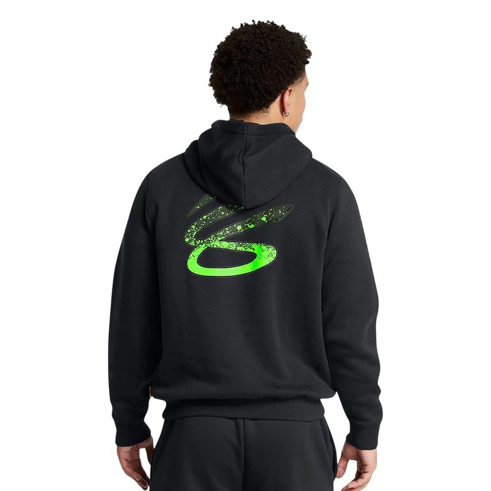 Баскетбольная толстовка Under Armor Curry Splash Graphic Hoodie Black