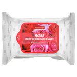 Purederm, Make-Up Cleansing Tissues, роза, 30 салфеток