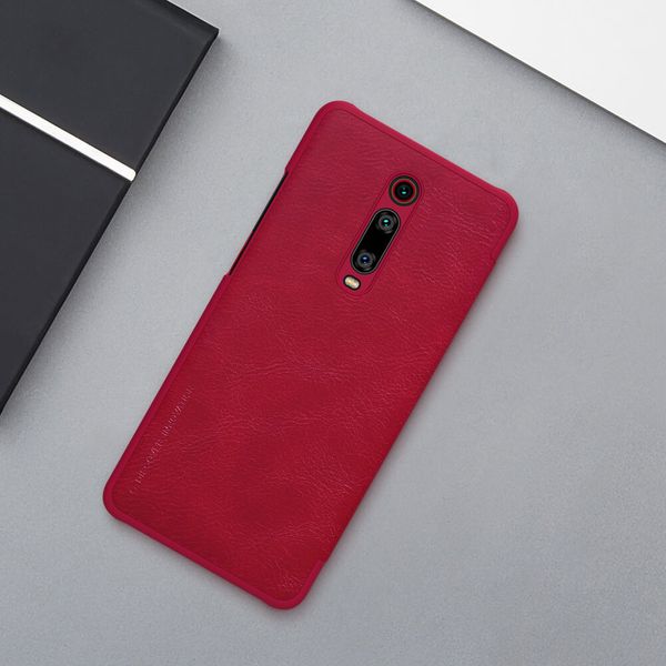 Чехол-книжка Nillkin Qin Leather Case для Xiaomi Mi 9T/ 9T Pro (Коричневый)