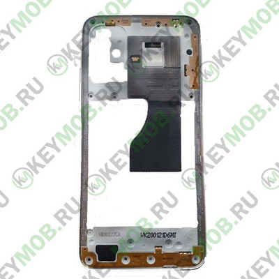 Средняя часть для телефона Samsung Galaxy A51 (SM-A515F), белая