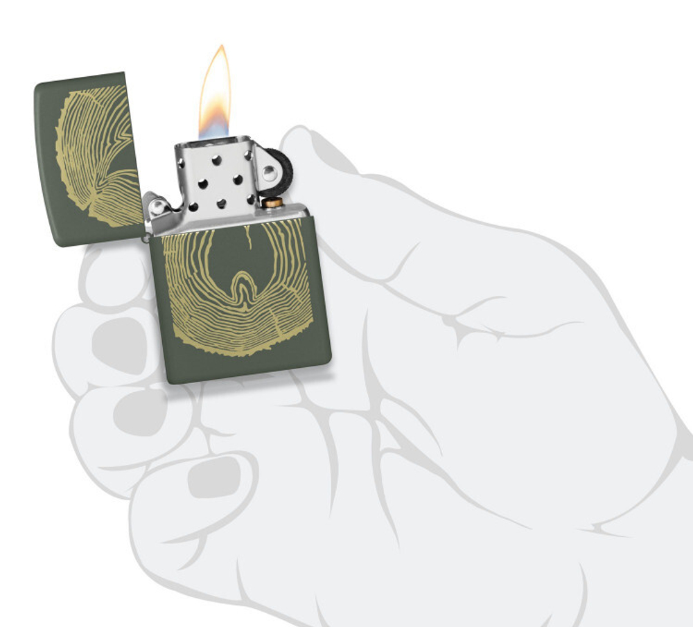 Зажигалка ZIPPO 48959 Wood Ring Design