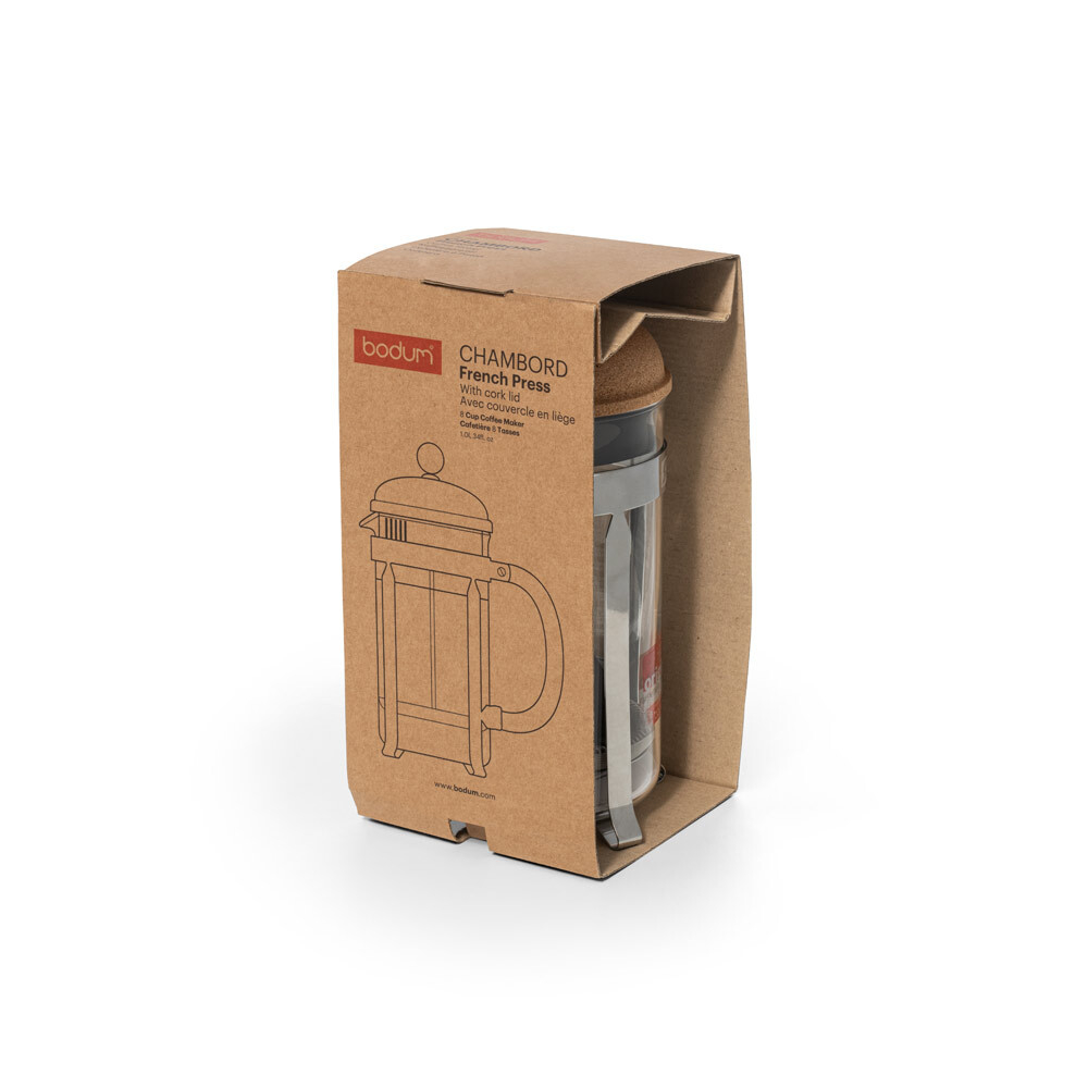 CHAMBORD CORK 1L. Кофеварка 1л
