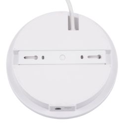 ULR-E60-12W-4000K WHITE Светильник светодиодный аварийного освещения. влагозащищенный. IP65. Белый свет 4000K. Диаметр 161мм. Встроенный аккумулятор. Корпус белый. ТМ Uniel