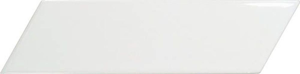 Настенная плитка Chevron White Left Matt