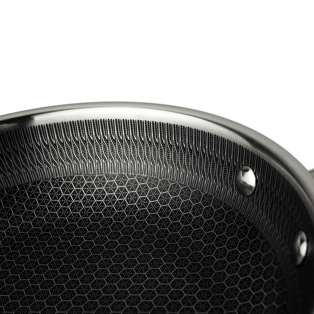 Сковорода 23,5/14,5 см, h 5 см New Kitchen Honeycombs нерж. с антиприг. покр. ИНДУКЦИЯ P.L.
