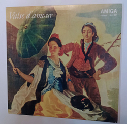Винтажная виниловая пластинка LP Сборник Классической Музыки Grobes Orchester Des Deutschlandsenders Valse D Amour (GDR 1971)