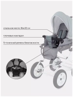 Коляска SIENA   (BartPlast) 09 серый-зеленый