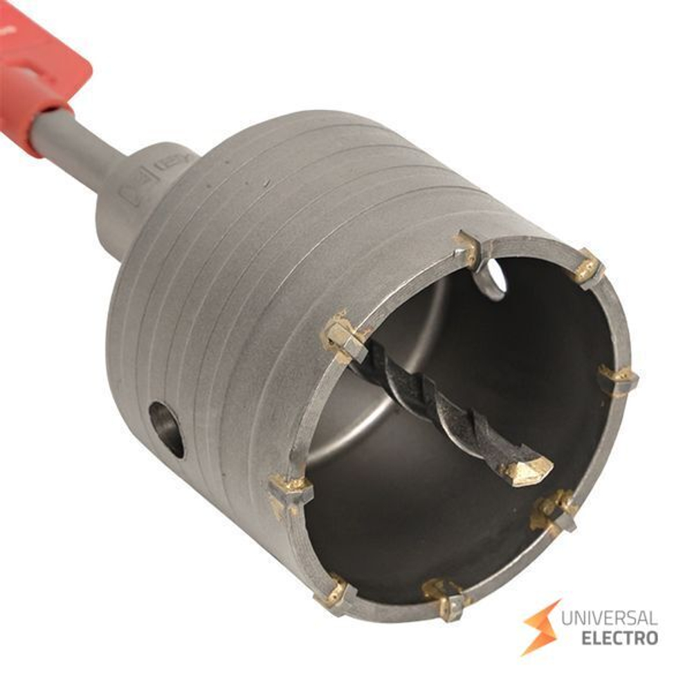 Коронка твердосплавная с оснасткой TCT-72 М22 SDS-plus EKF Master