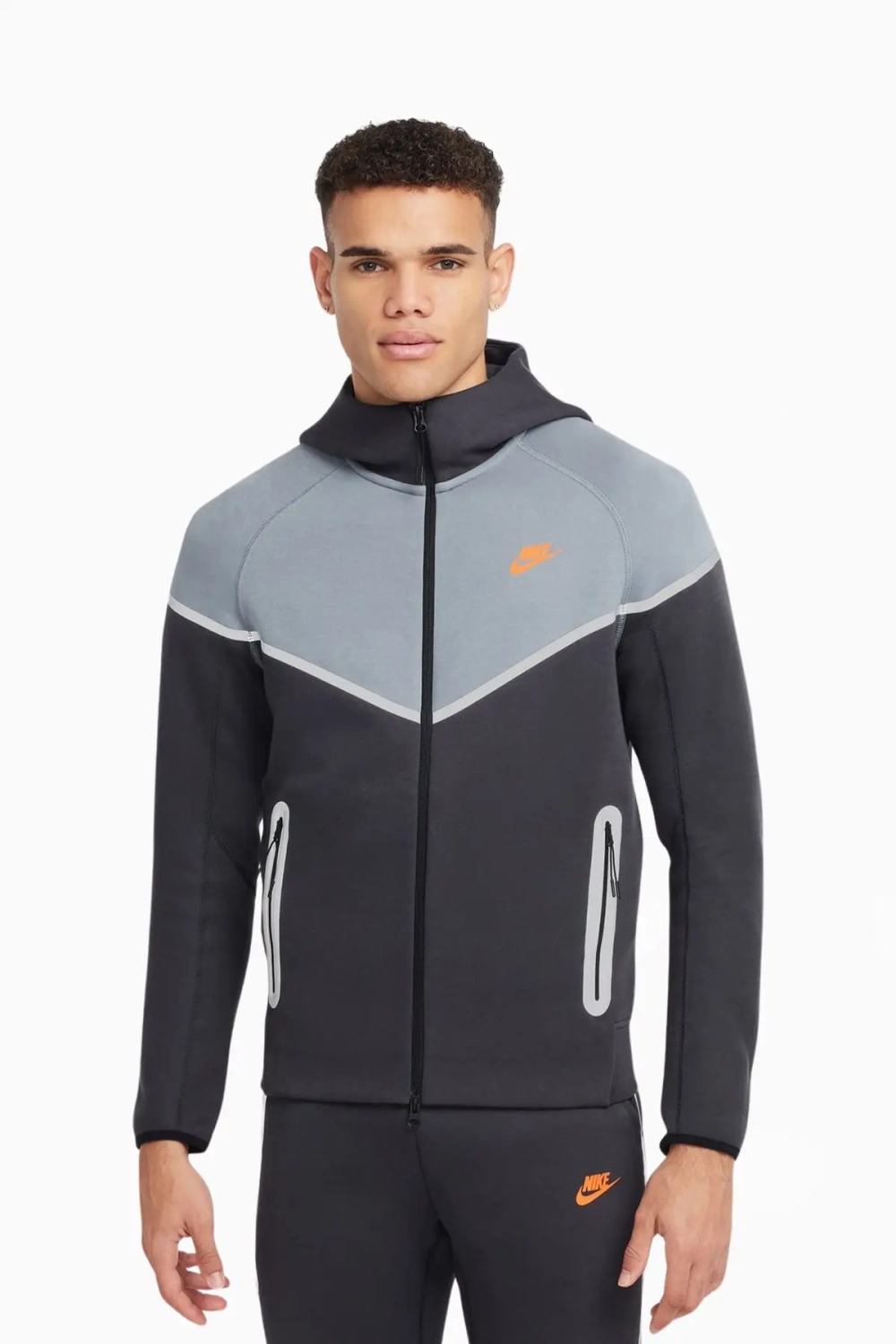 Кофта Nike Sportswear Tech Fleece Windrunner - серый