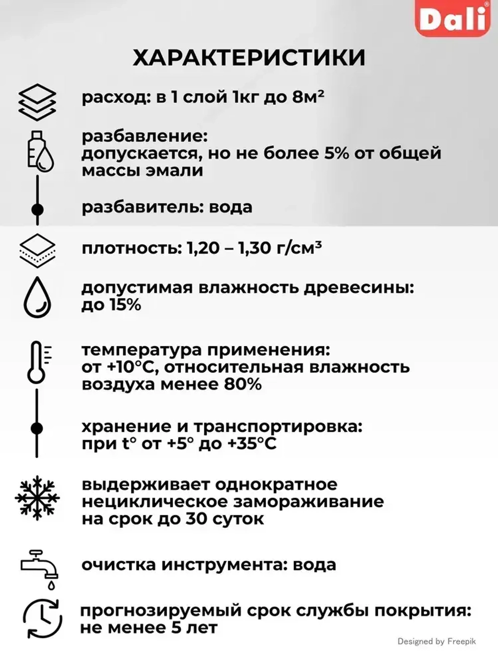 Эмаль для радиаторов Dali, акриловая, шелковисто-матовая, белоснежная, 1 кг / Дали эмаль белая для батареи, белая
