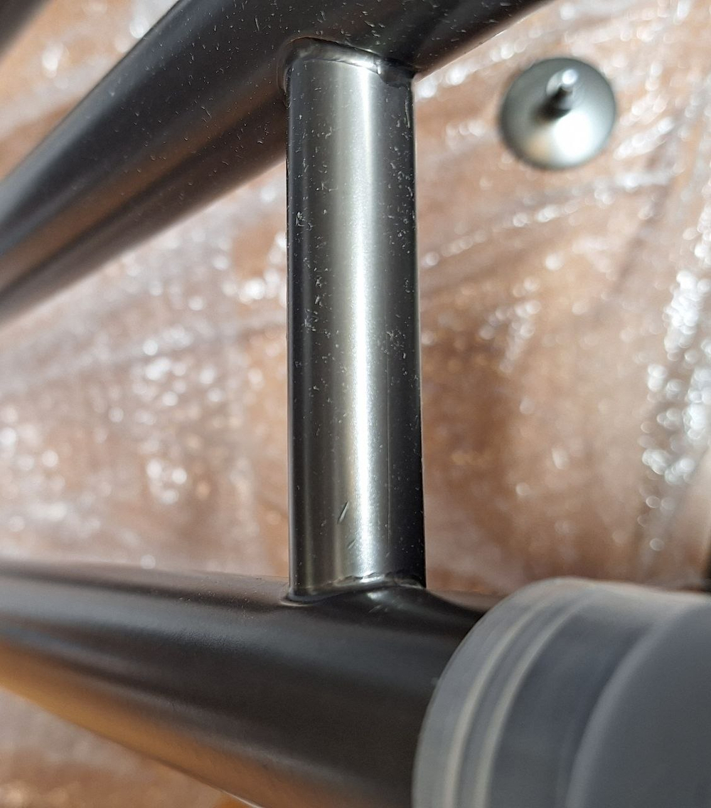 Полотенцесушитель водяной 500х700 боковое подключение оружейная сталь