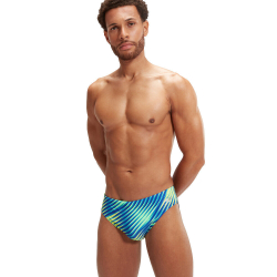 Плавки SPEEDO Allover Digital, 8-00382516761-6761, р.34 российский размер 50, полиэстер, ПБТ, сине-зеленый