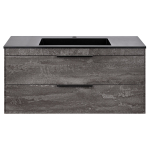 Тумба под раковину Vincea Chiara 2D 1000 подвесная, 2 выкатных ящика soft-close, G.Stone