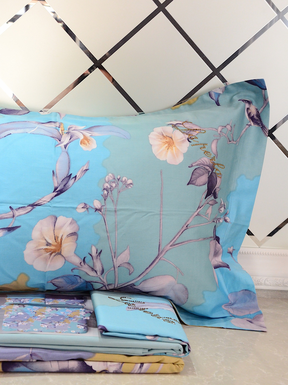 Постельное белье La Perla Blue Mosaic