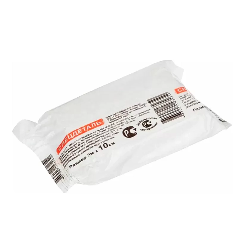 Бинт гипсовый Спецдеталь 3 м10 см быстросохнущий 110 шт