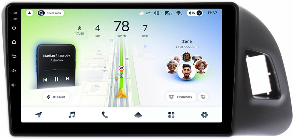 Магнитола для Audi Q5 8R 2008-2016 без джойстика MMI - Teyes CC4L монитор 9" IPS на Android 14, Snapdragon 662, CarPlay, 4G SIM-слот