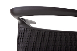 Комплект мебели Barcelona Set, венге (6 стульев Jersey венге/1 стол Fiji венге)