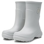 MLB Los Angeles Dodgers Waterproof And Wear resistant Rain Boots Women"s Gray