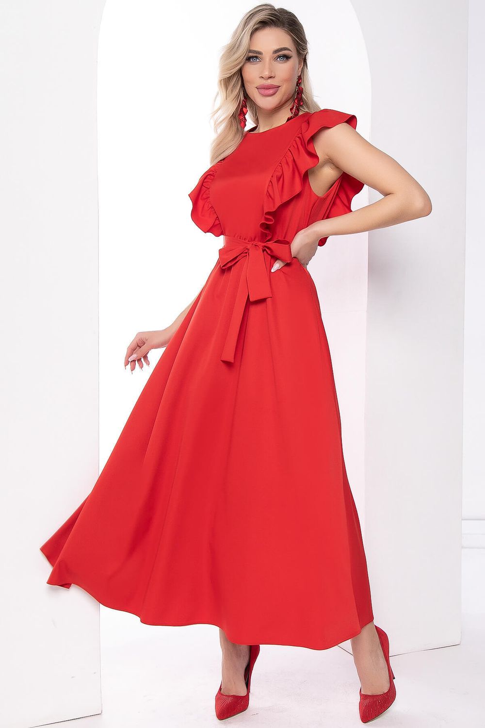 Платье "Аурелия" (рэд) П8004 LT Collection (Акция)