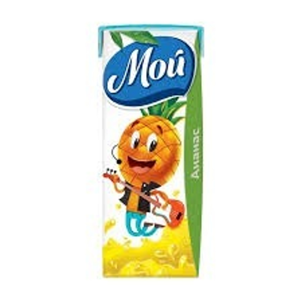 "Мой"Нектар ананасовый 0,2л (6%)