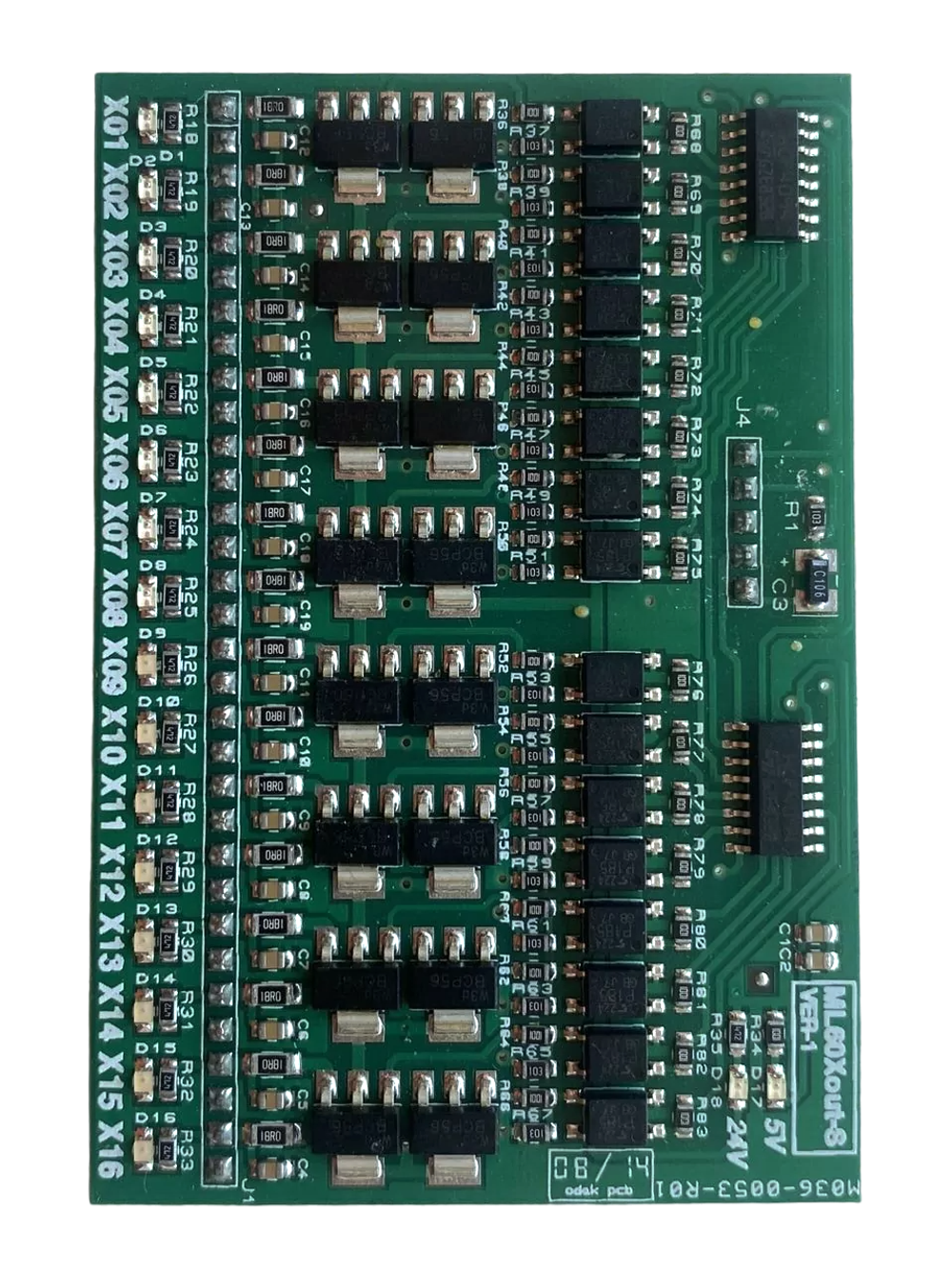 Плата ML60X-OUT (Call Card) HAS ASANSOR.