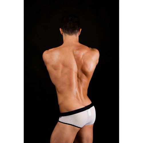 Трусы мужские слипы белые Boefje  34477