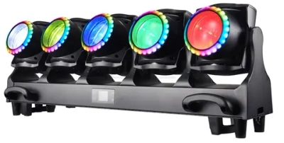 Tornado — LED Moving Bar L520M 5×120 Вт RGBL с зумом 3°–35°