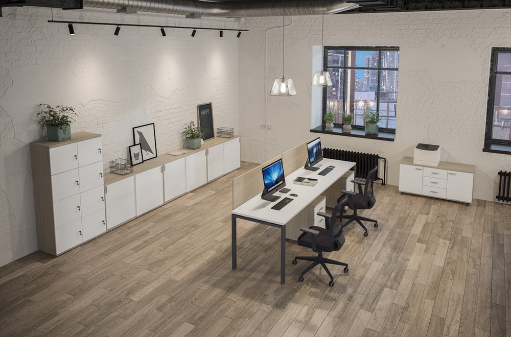 Шкаф-купе низкий SG.OD.WH СИГМА (SIGMA)