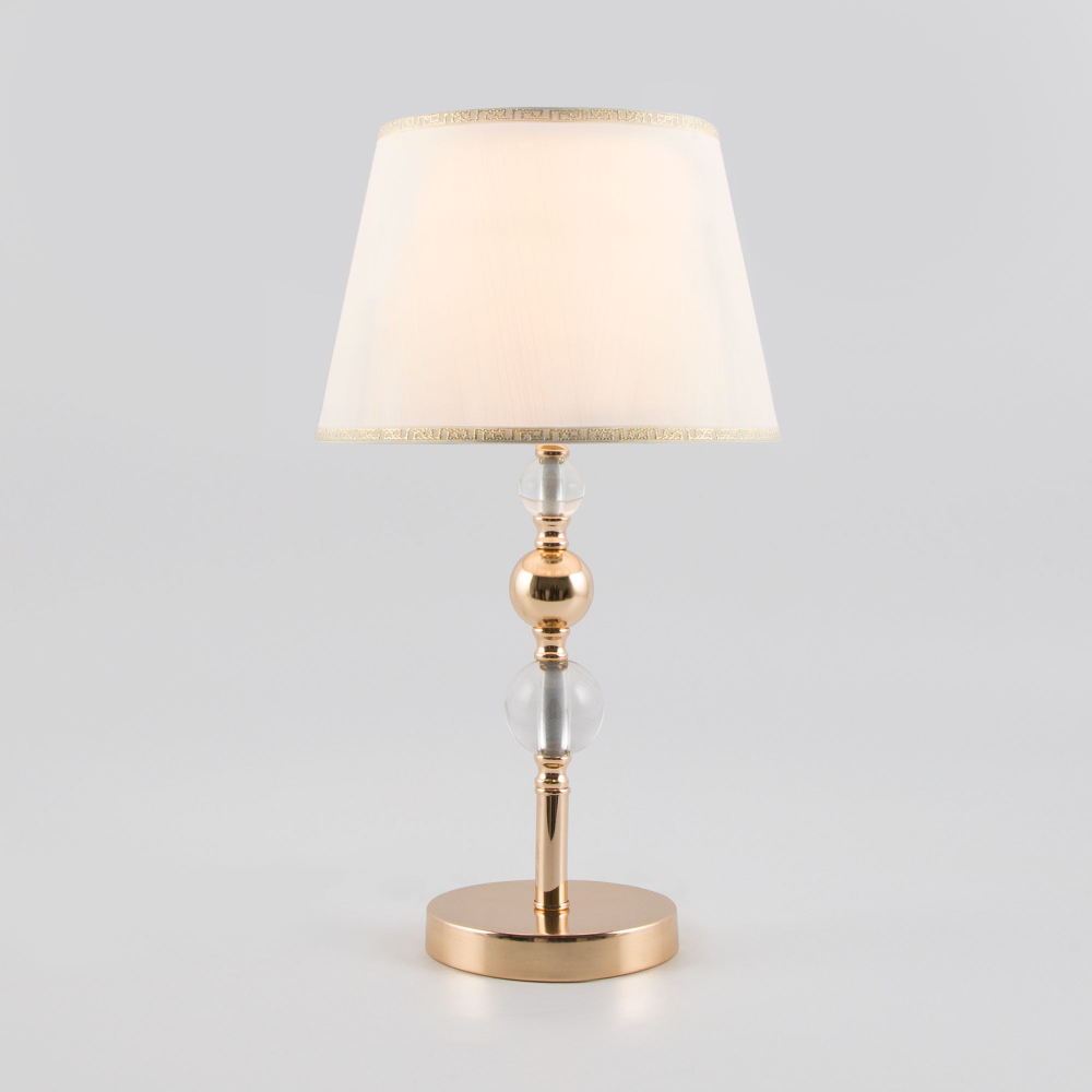 Классическая настольная лампа 01071/1 золото