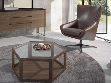 Поворотное кресло 5089/A1001-M1595 с кожаной обивкой Испания 