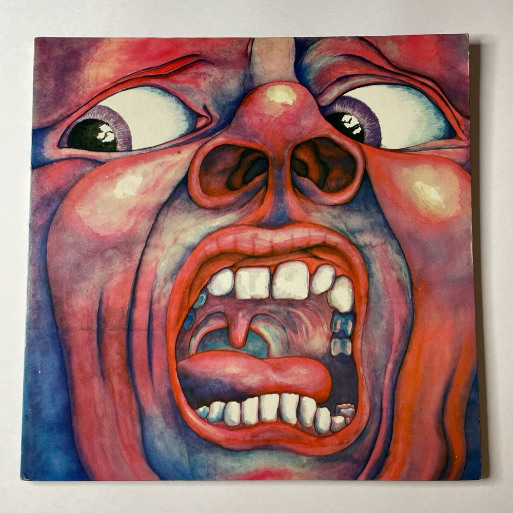 Винтажная виниловая пластинка LP King Crimson In The Court Of The Crimson King (USA 1978) 21st Century Schizoid Man