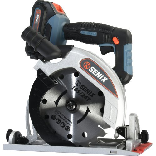 Пила циркулярная аккумуляторная SENIX PSCX2-M5-EU SET 1акб, зу
