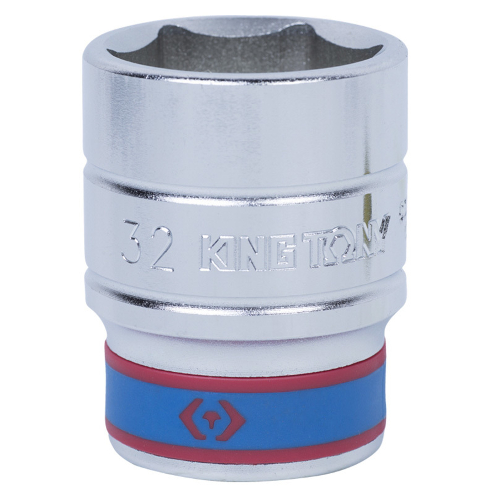 Головка торцевая стандартная шестигранная 3/4&quot;, 32 мм KING TONY 633532M