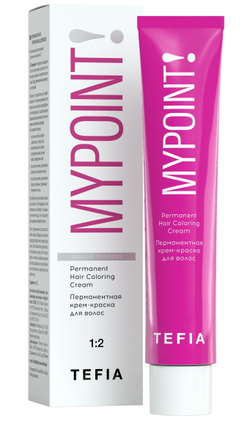Tefia Mypoint Blondes - Перманентная крем-краска для волос, 60мл