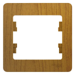 GLOSSA 1-постовая РАМКА, ДУБ