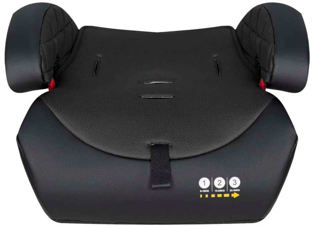 Автокресло детское YB702A (Чёрный/экокожа Black/Black PU)