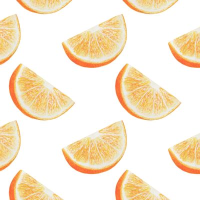 Апельсины акварель