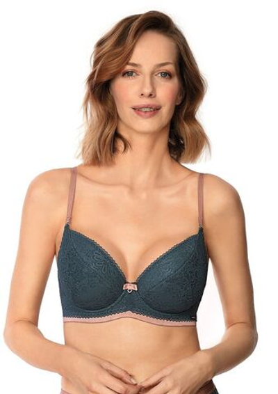 Бюстгальтер пуш-ап Zoya (Размер: 80C) (Цвет: темно-бирюзовый)