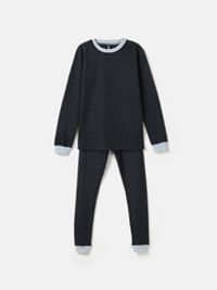 Комплект термобелья "Черный меланж" 7+