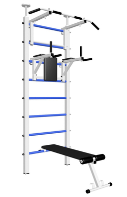 Шведская стенка Sv Sport враспор (Турник стандарт/Брусья/Скамья)